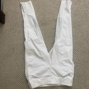Tailored  Sportsman white breeches side zip